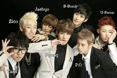 BLOCK B Members' Names Zico, Block B Members, Block B Kpop, Rapper, The ...