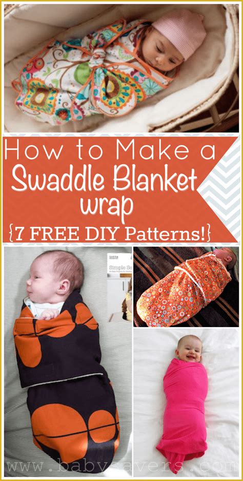 How to Make a Swaddle Blanket with 10 FREE DIY Patterns