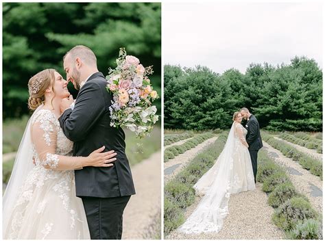 Intimate Lavender Farm Wedding - Leidy & Josh Photography