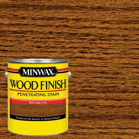 Minwax 1 qt. Wood Finish Red Oak Oil Based Interior Stain-70040444 - The Home Depot