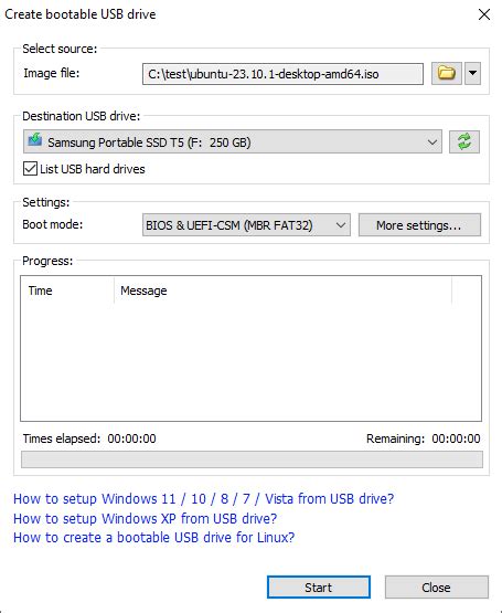 How to create a bootable USB drive for Linux?