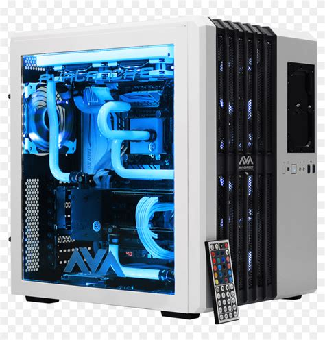 Computer System Cooling Parts - Gaming Computer Water Cooled, HD Png Download - 976x975 ...