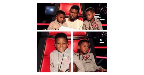 Usher | Celeb Parents Who Have Only Sons | POPSUGAR Family Photo 10