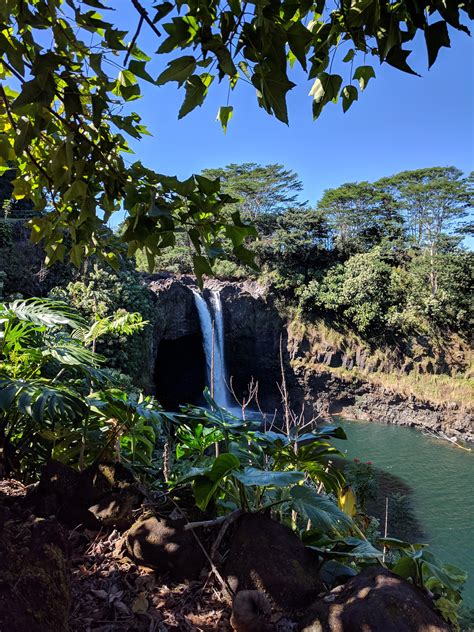 Rainbow Falls Hilo Hawaii, [OC], 3024x4032 : r/EarthPorn