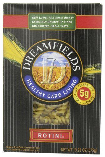 Dreamfields Pasta Healthy Carb Living, Rotini, 13.25-Ounce Boxes (Pack ...