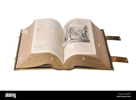 Antigua Santa Biblia Ilustrada Fotografía de stock - Alamy