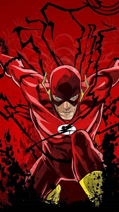 Download The Flash Iphone Comics Wallpaper | Wallpapers.com