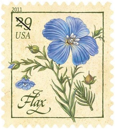 Vintage Flower Stamps