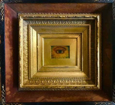 The All-seeing Eye of God Oil Painting in Magnificent - Etsy