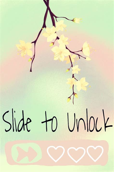 Slide to unlock wallpaper | Baggrunde | Pinterest