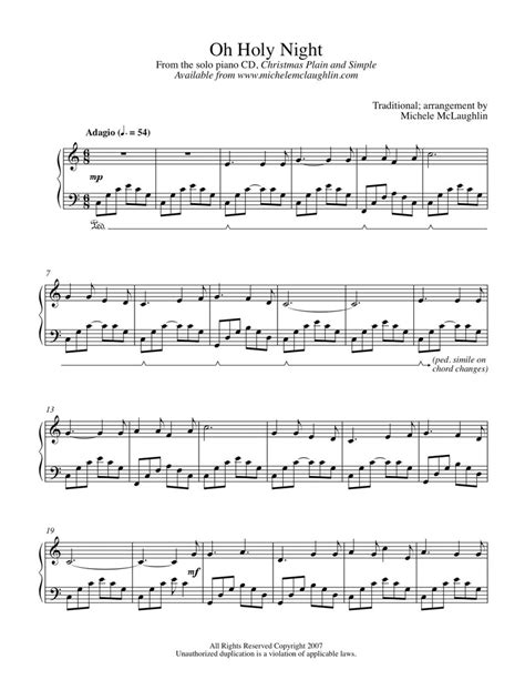 O Holy Night Sheet Music Violin