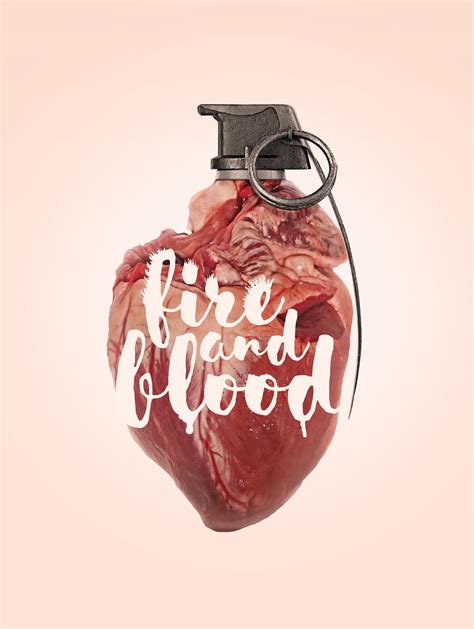 Fire and Blood on Behance