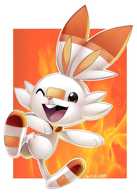 Scorbunny by Centchi on DeviantArt