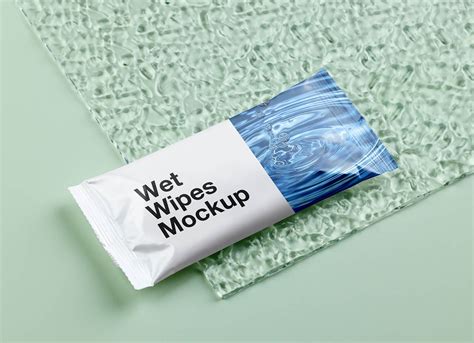 Free Disposable Wet Wipes Packaging Mockup PSD - Good Mockups