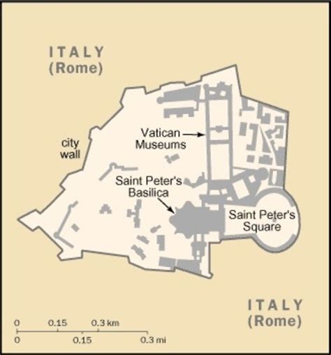 Holy See (Vatican City) Map