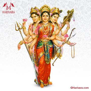 Durga Lakshmi Saraswati Homam - Harivara.com