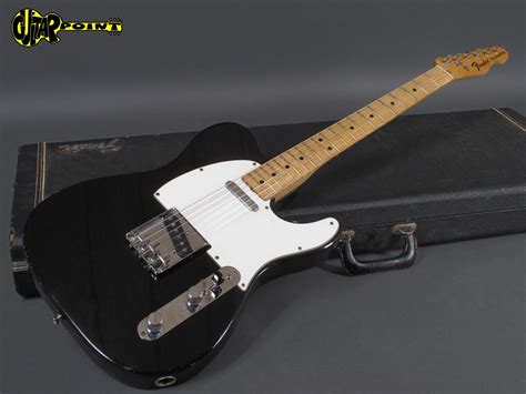 1972 Fender Telecaster – Black …nice custom color ! – GuitarPoint