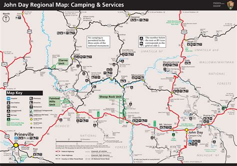 Map Oregon Campgrounds - Map Of Counties Around London