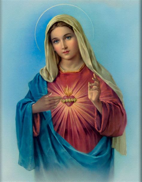 Immaculate Heart Of Mary Wallpaper