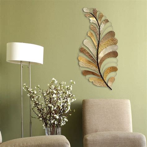 Gold Leaf Wall Art - 14" x 30" | Home decor, Decor, Wall decor