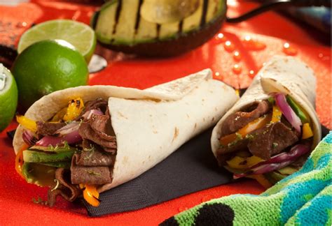 Grilled Avocado and Steak-umm ® Fajita Wrap (With images) | Grilled avocado, Recipes, Fajitas