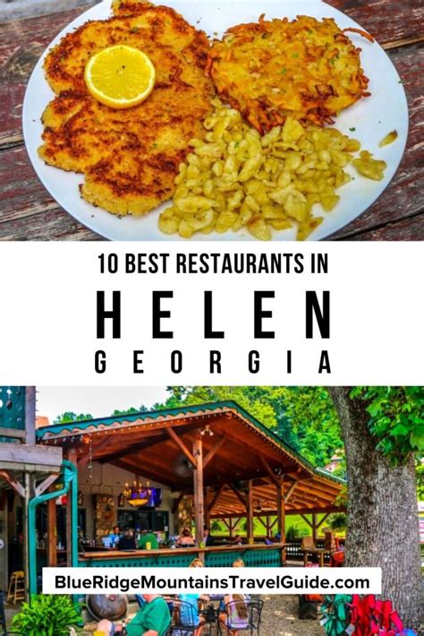 The 15 Best Restaurants in Helen GA for Breakfast, Lunch & Dinner