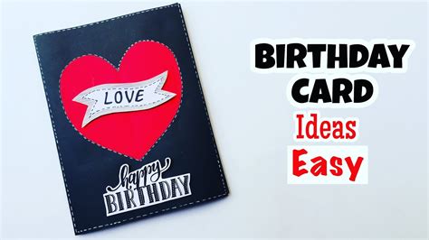 Diy Birthday Card For Husband/Birthday Card Ideas Easy/Handmade ...