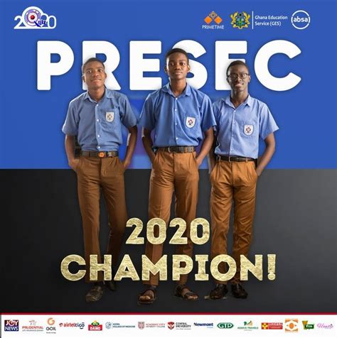 Presec Legon grabs sixth trophy on winning NMSQ 2020 - The Business & Financial Times