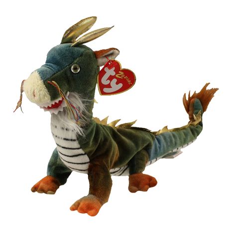 TY Beanie Baby - THE DRAGON Chinese Zodiac (10.5 inch): BBToyStore.com ...