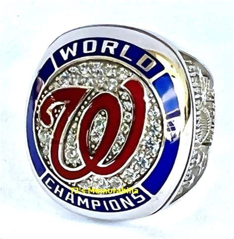 2019 WASHINGTON NATIONALS WORLD SERIES CHAMPIONS CHAMPIONSHIP RING - Buy and Sell Championship Rings