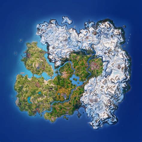 Fortnite: Chapter 5 - Season 1 Full Map: Landmarks, POIs & More ...