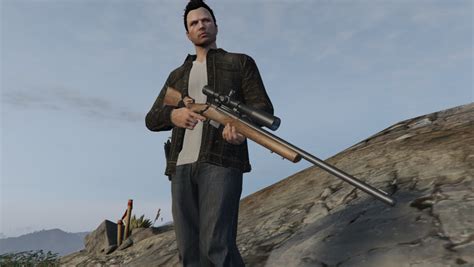 Winchester Model 70 hunting rifle – GTA 5 mod