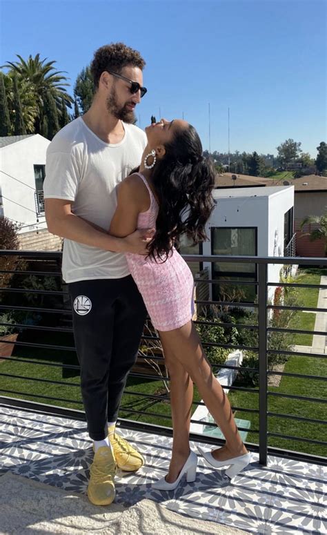 #Klaythompson of the Golden state warriors with girlfriend #LauraHarrier | Nba outfit, Klay ...