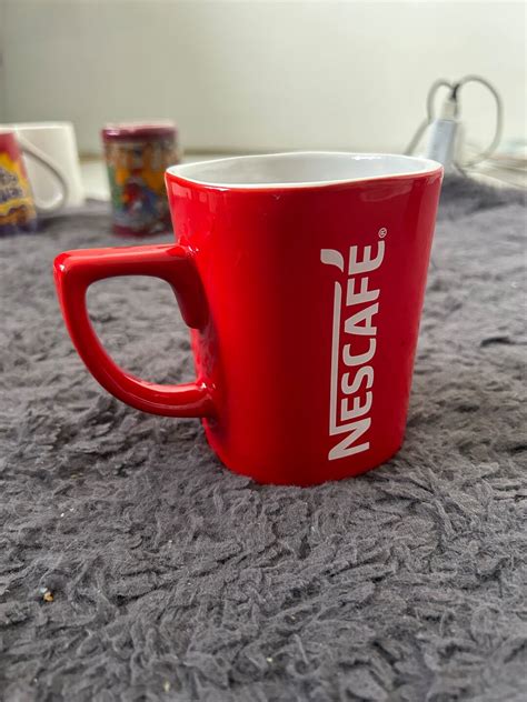 Authentic Iconic NESCAFE Red Mug - Etsy