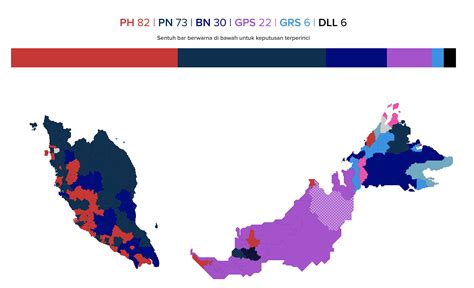 2022 Malaysian general election map result : r/MapPorn