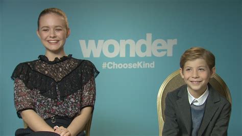 Jacob Tremblay and Izabela Vidovic on the Making of Wonder | Collider