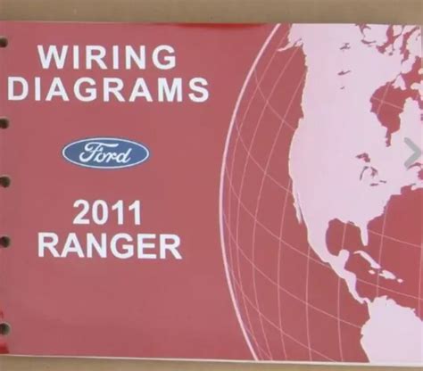 2011 FORD RANGER TRUCK Electrical Wiring Diagrams Service Shop Manual EWD $69.99 - PicClick