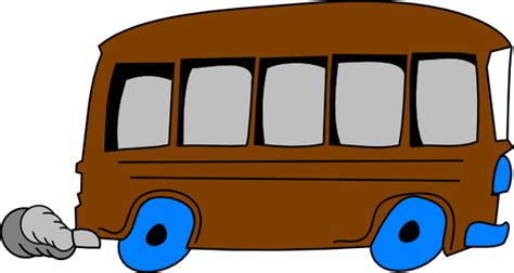 Brown School Bus Clip Art at Clker.com - vector clip art online, royalty free & public domain