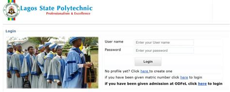 LASPOTECH Student Portal | Lagos State Polytechnic, Ikorodu