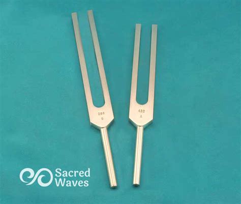 D & A-432 Hz Tuning Forks STD | Tuning Forks | Sacred Waves