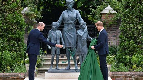 Prince William and Prince Harry's emotional tribute to Princess Diana ...