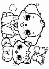 Cat And Dog Coloring Pages Kids N Funcom  68 Of Cats sketch template