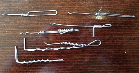 Paperclip Lock Picking Sets | Hackaday