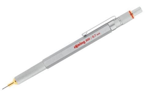 Rotring 800 Mechanical Pencil - 0.7mm - Silver Body - Write GEAR