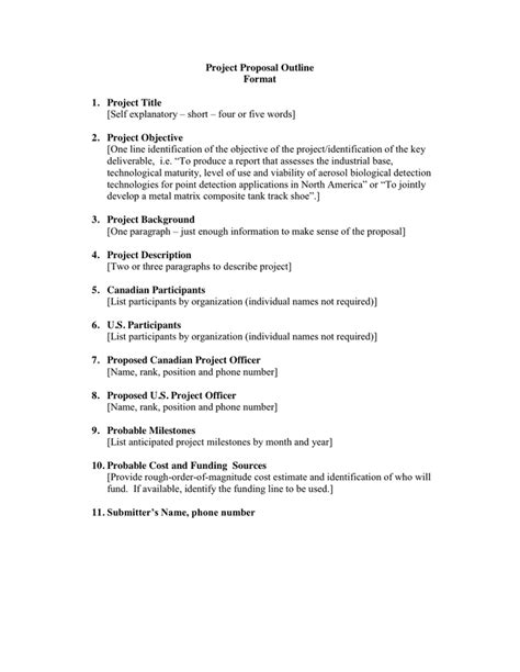 Project Proposal Template - download free documents for PDF, Word and Excel