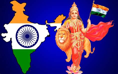 Bharat Mata With Indian Flag - 1920x1080 Wallpaper - teahub.io