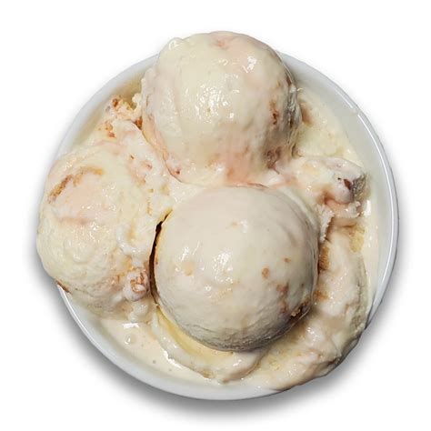 Rhubarb Crumble | Super Premium Ice cream | Pete & Belle's