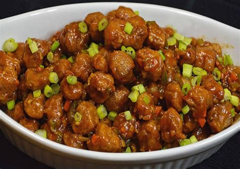 Easy Soya Chunks Manchurian Recipe | Yummyfoodrecipes.in