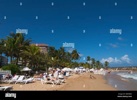 Condado Beach, San Juan, Puerto Rico Stock Photo - Alamy