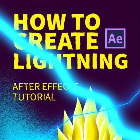 How to create lightning strike after effects tutorial – Artofit